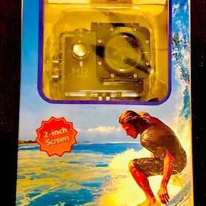 Go pro style waterproof sports camera! For 1080p digital recording.